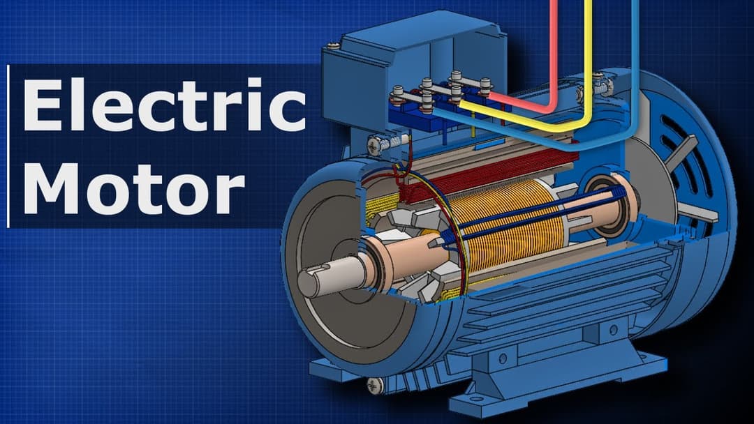 How Electric Motors Work - 3 phase AC induction motors  ac motor Thumbnail
