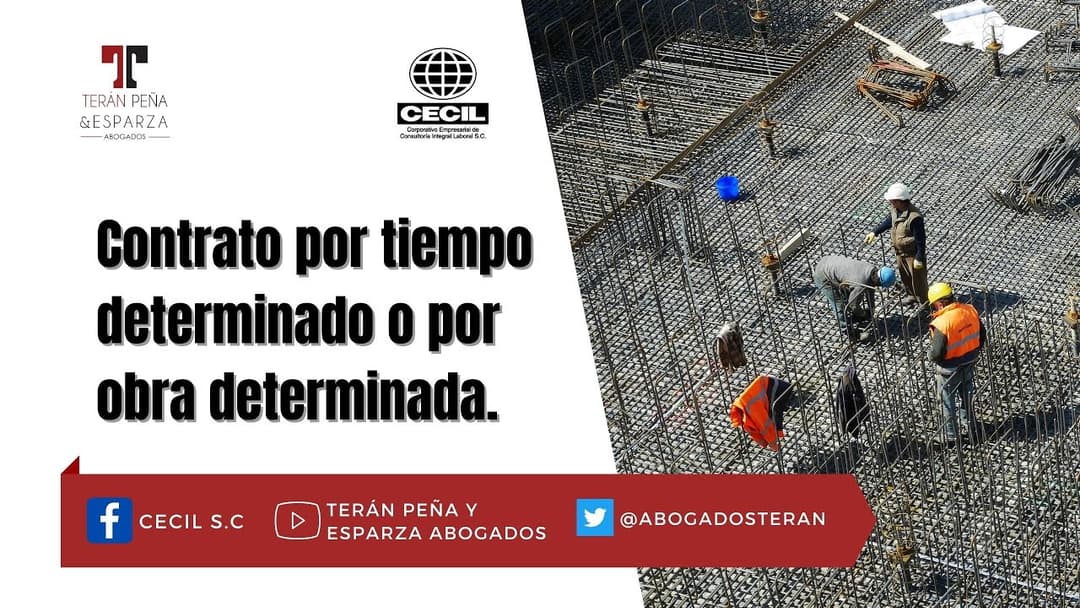 Contrato por tiempo determinado o por obra determinada. Thumbnail