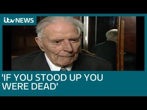 World War One memories - The trench experience in one soldier's own words| ITV News Thumbnail