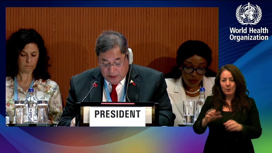 LIVE: Opening of the 78th World Health Assembly with @DrTedros. #WHA78 Thumbnail