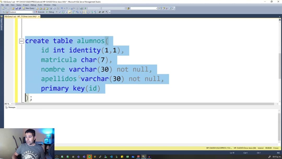 Como relacionar tablas mediante comandos SQL en SQL Server Thumbnail
