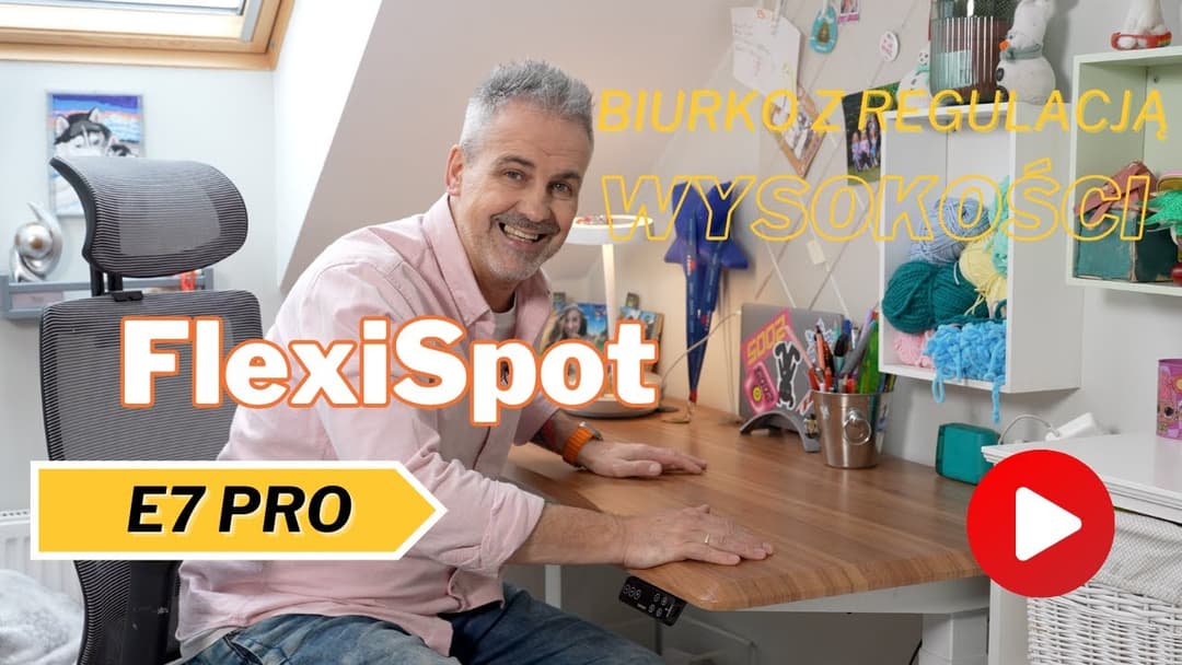 FlexiSpot E7 Pro - jeszcze lepsza wersja modelu FlexiSpot E7. Thumbnail