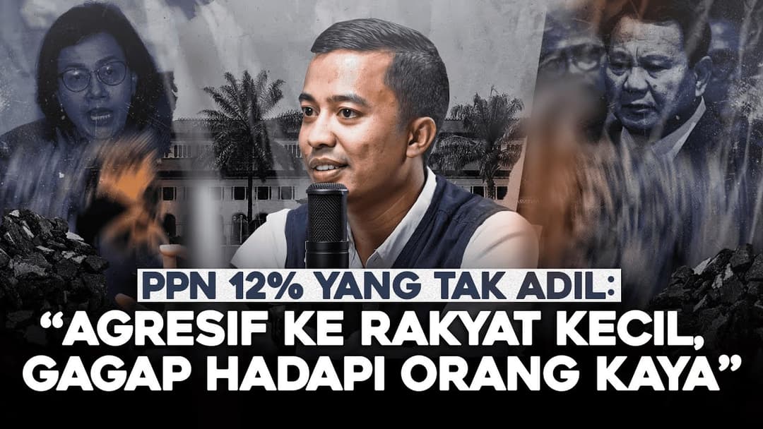 PPN 12% YANG TAK ADIL: "AGRESIF KE RAKYAT KECIL, GAGAP HADAPI ORANG KAYA" Thumbnail