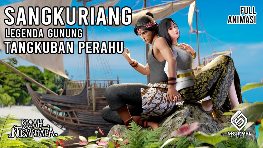 Sangkuriang Legenda Gunung Tangkuban Perahu | Cerita Rakyat Jawa Barat | Kisah Nusantara Thumbnail